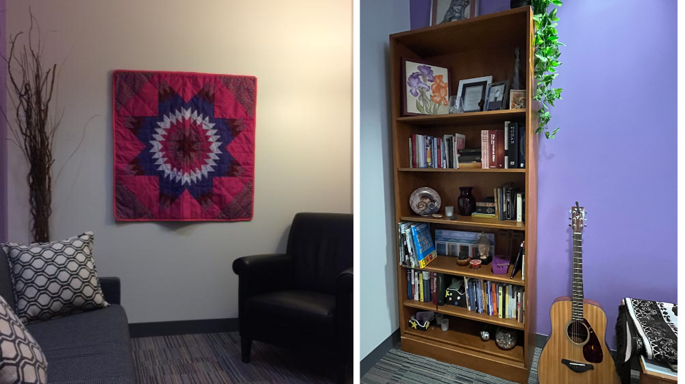 The Reflection Room in Loyola Chicago's HSC Ministry suite.